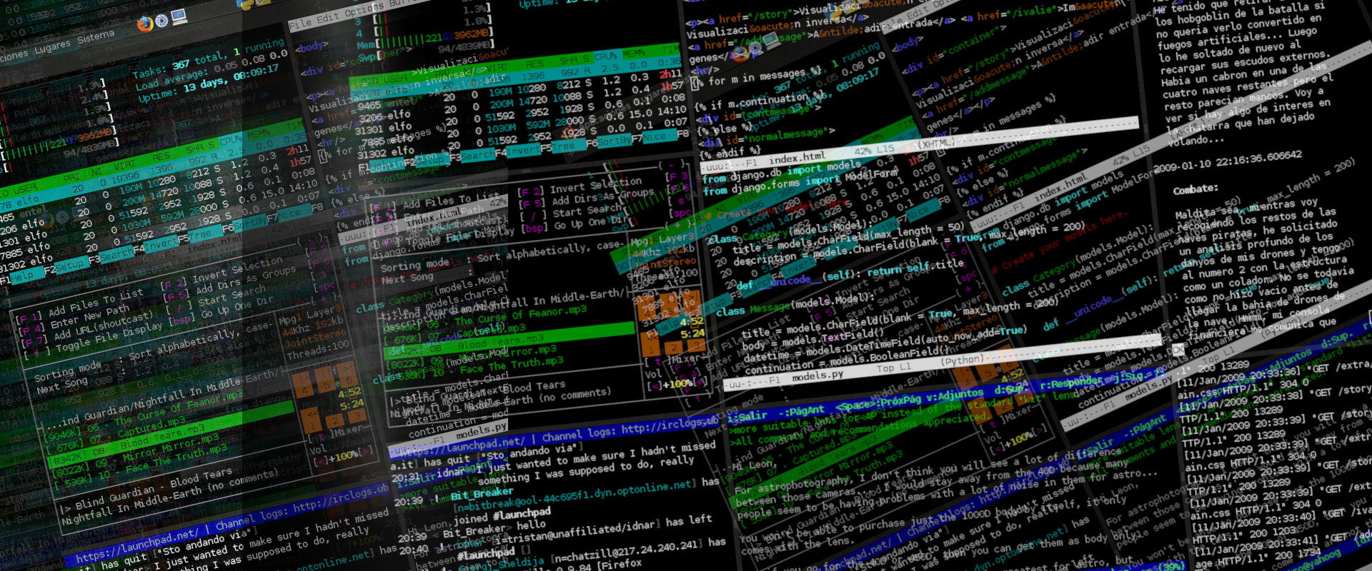 Illustrative image for article on log file management.